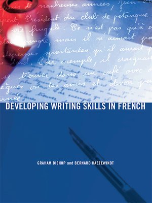 cover image of Developing Writing Skills in French